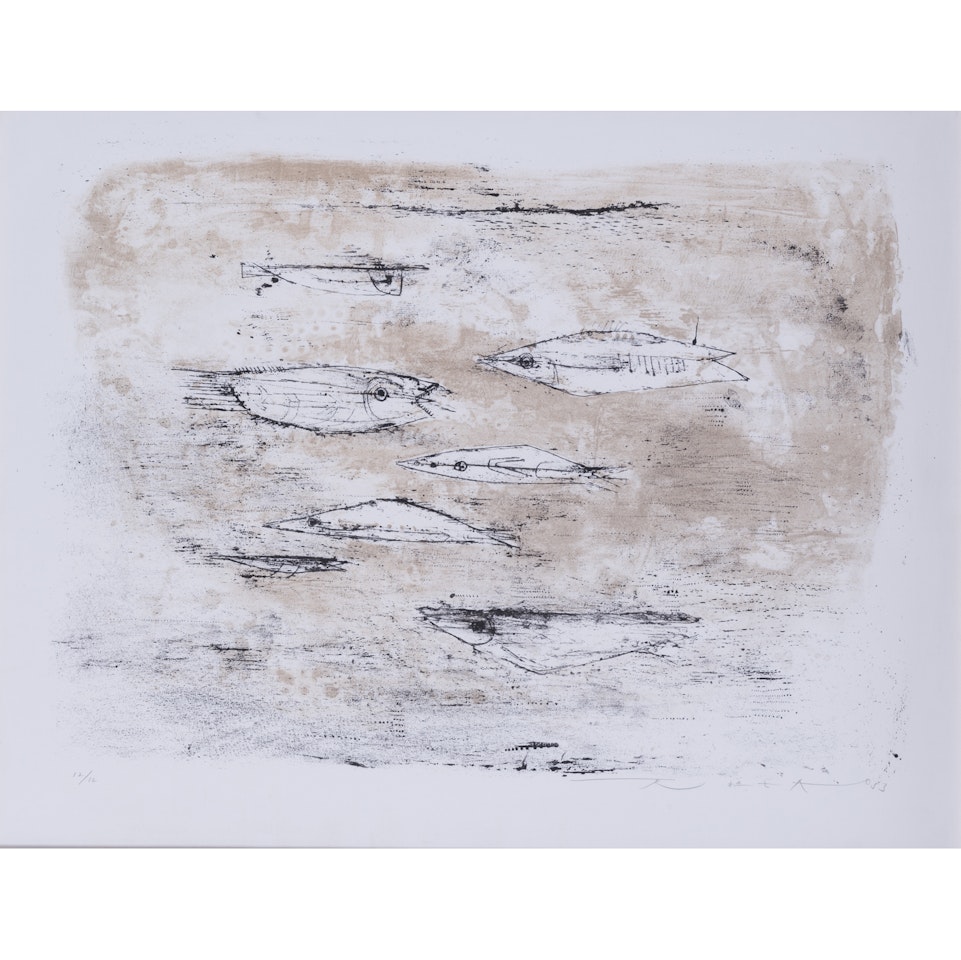 Fish by Zao Wou-Ki