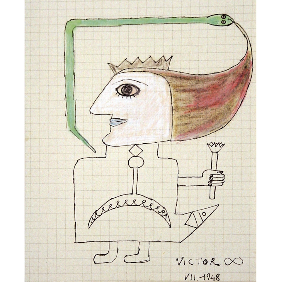 Woman, VII by Victor Brauner