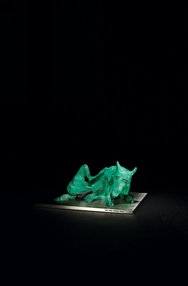 Scratching Dog by Zhou Chunya