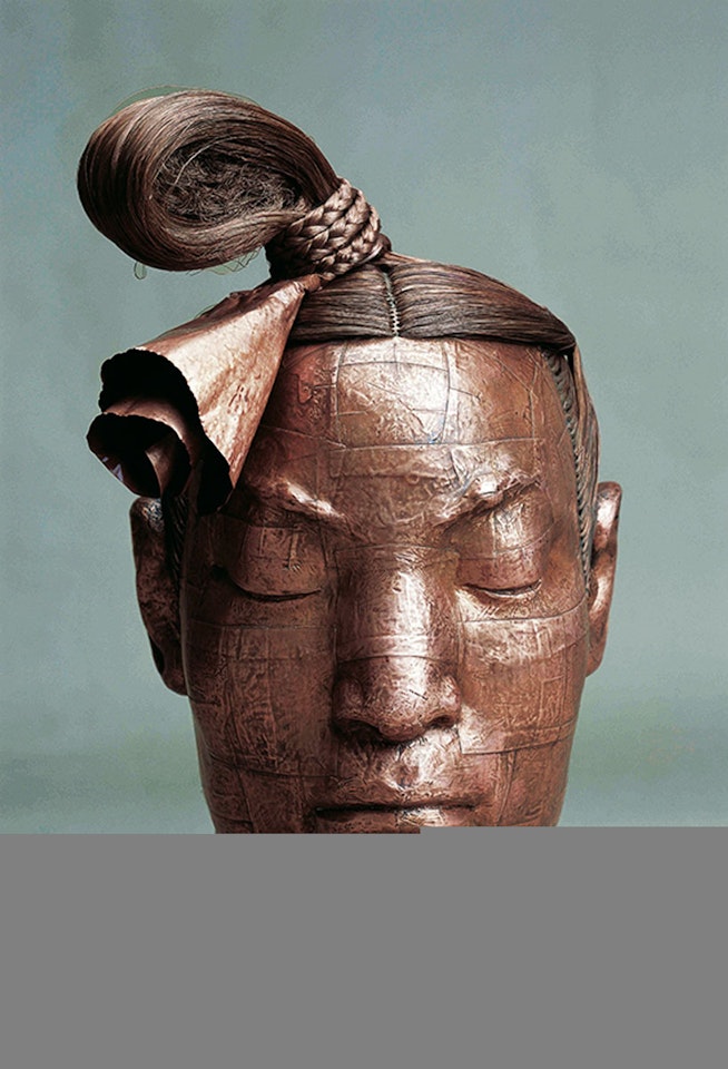 Head of Warrior No. 4 by Cai Zhisong