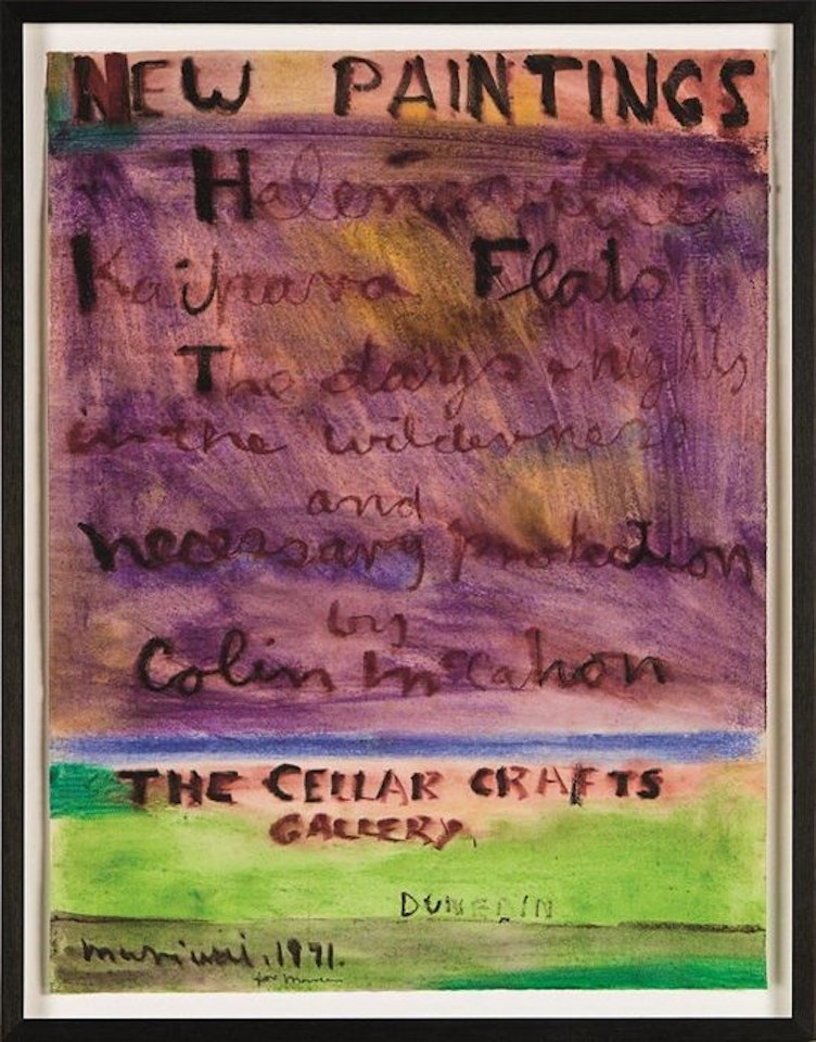 New Paintings by Colin Mccahon