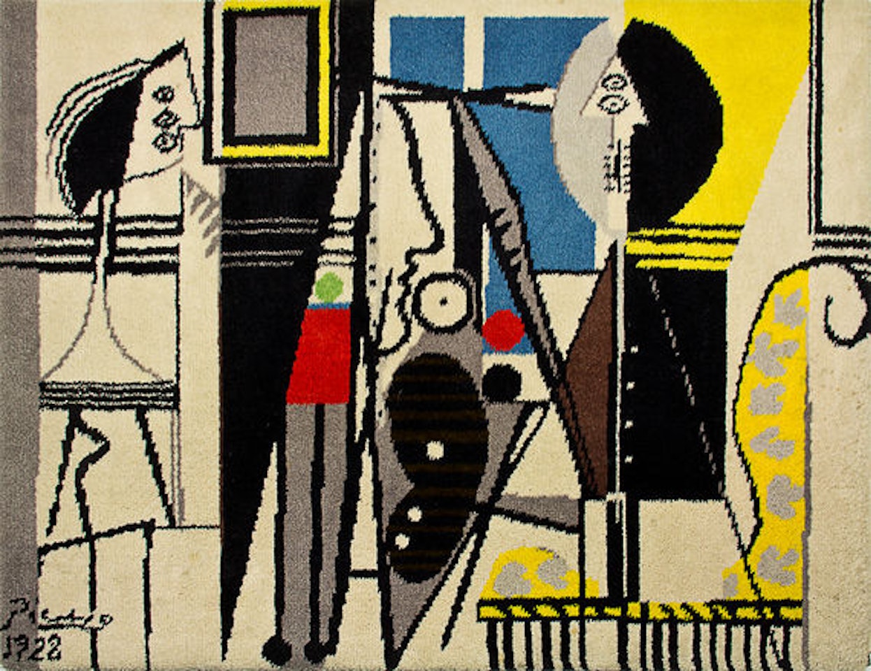 Le Peintre et son modele by Pablo Picasso