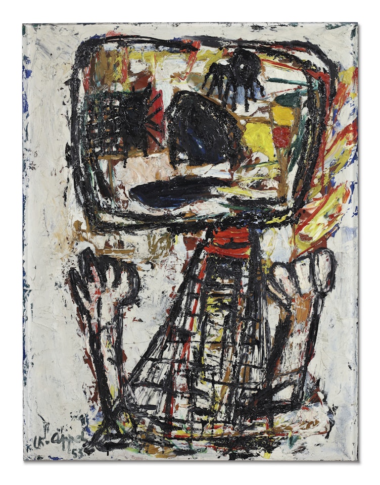 Huilend meisje (Crying Girl) by Karel Appel