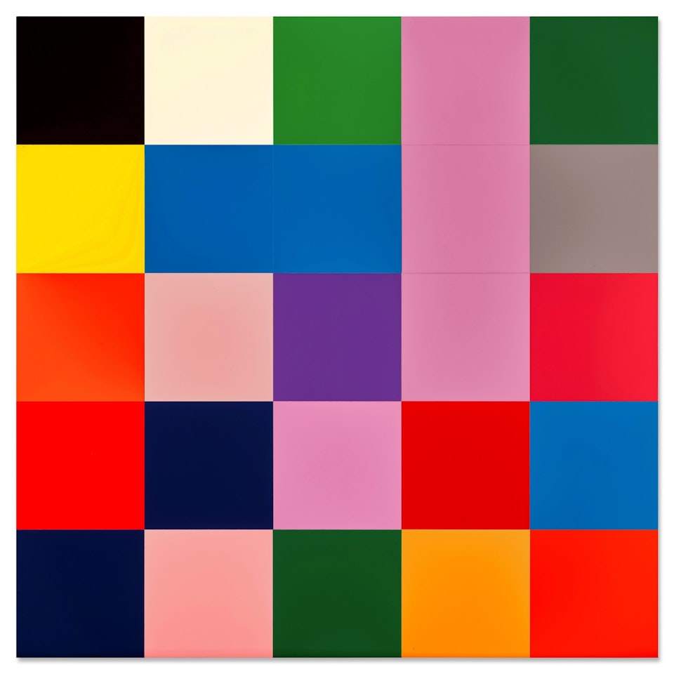 25 Farben by Gerhard Richter