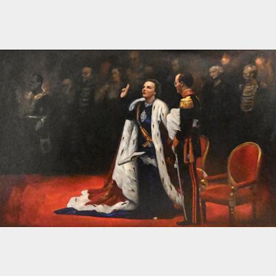 Royal Coronation by Raden Basoeki Abdullah