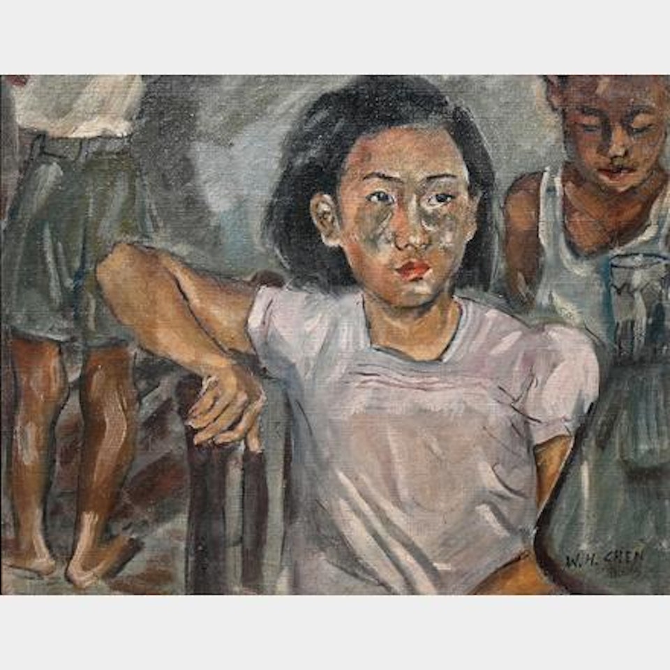 School Children by Chen Wen Hsi