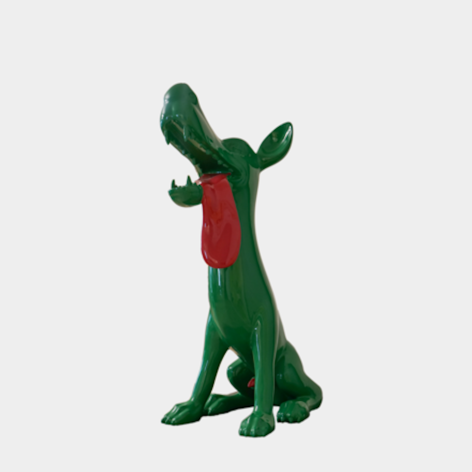 My Dog Heigen by Zhou Chunya