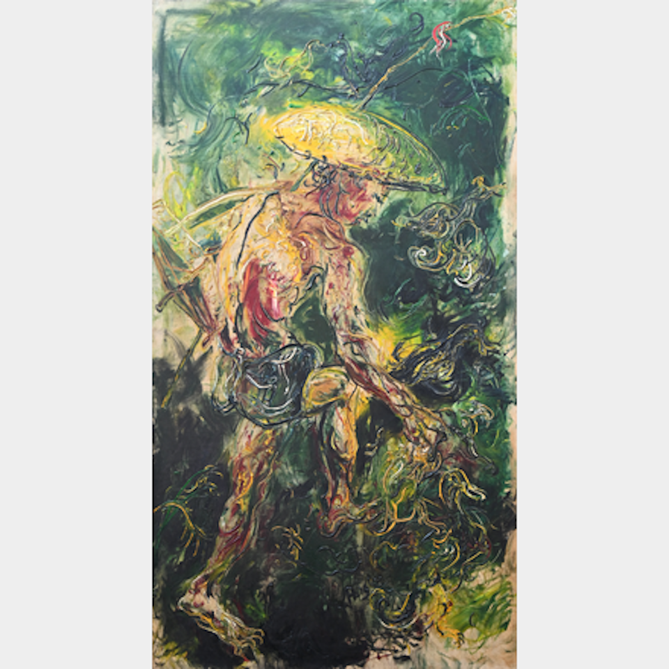 Duck Keeper by Affandi