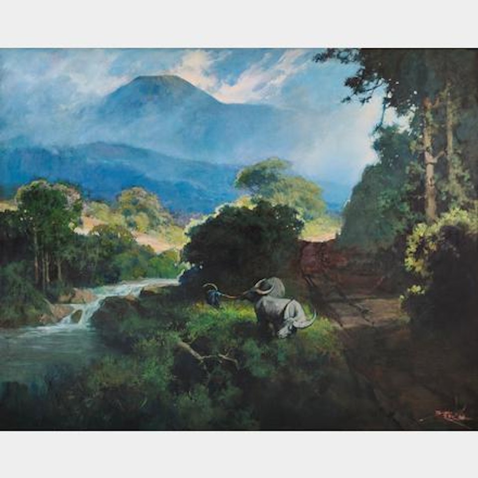Morning Sun by Raden Basoeki Abdullah