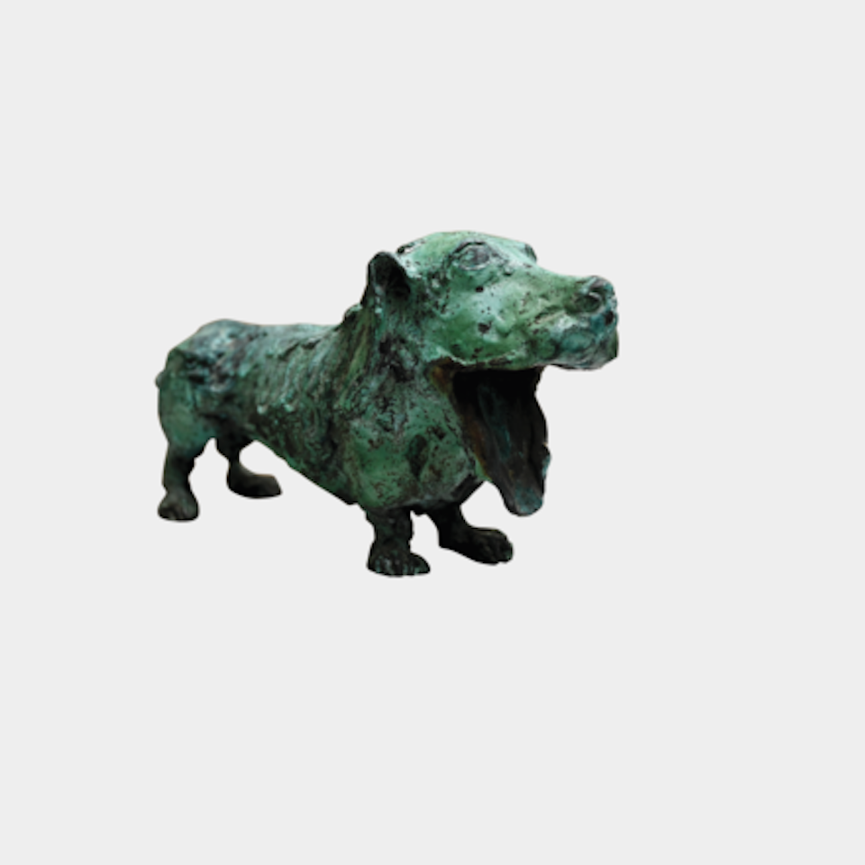 Dachsund Dog by Zhou Chunya