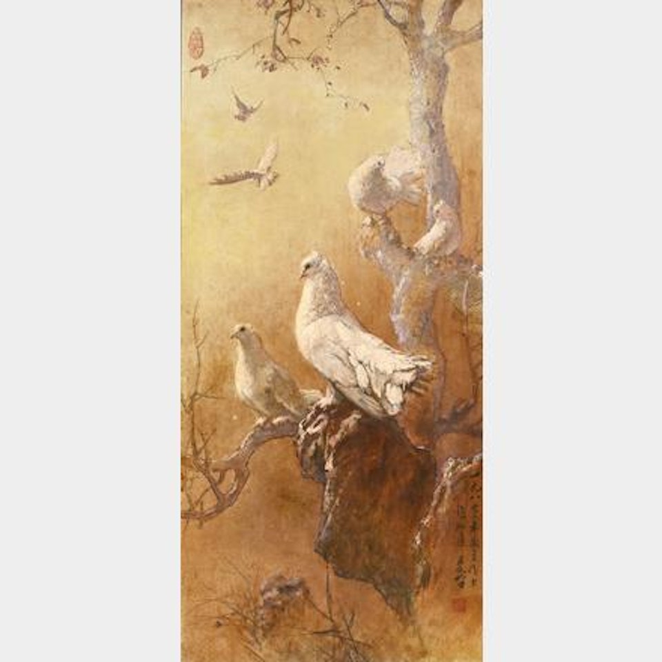 Doves by Lee Man Fong