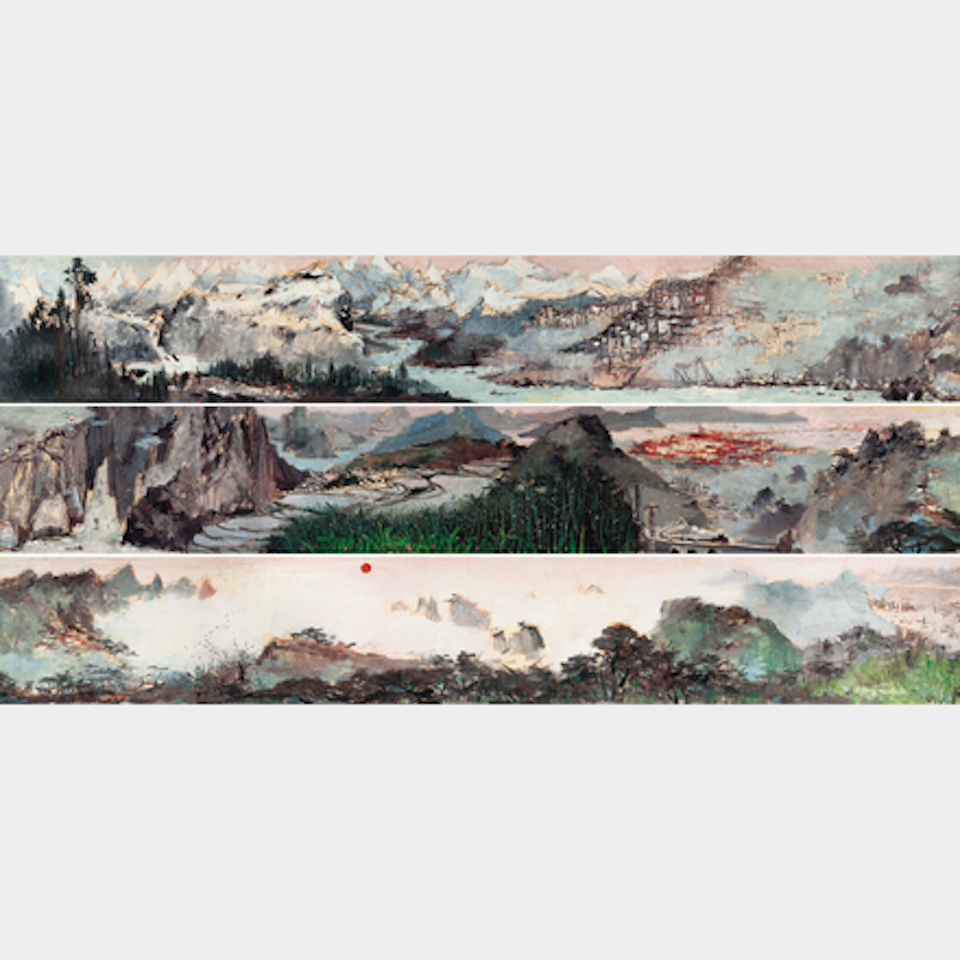 Changjiang River (39 Keppel Road #04-04 Tanjong Pagar Distripark) by Wu Guanzhong