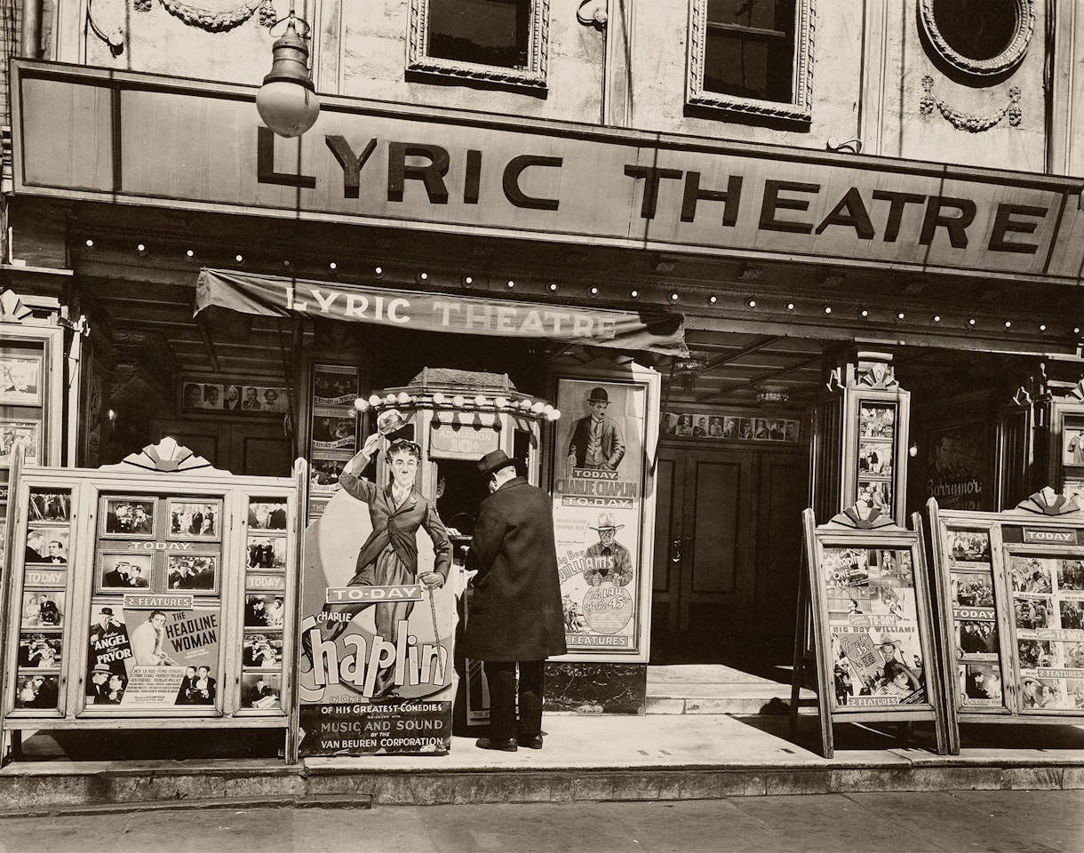 Lyric Theatre, 3rd Avenue between 12th and 13th Streets, Manhattan by Berenice Abbott