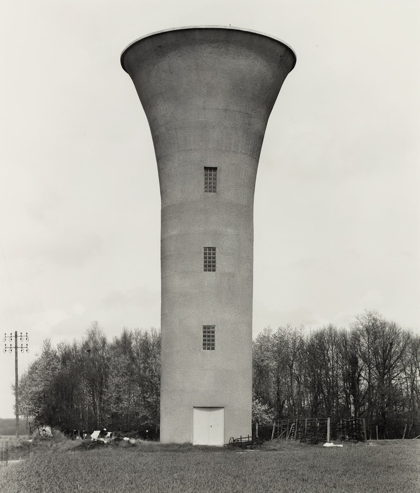 Water Tower, Maisoncelles, Seine-et-Marne, France by Bernd & Hilla Becher