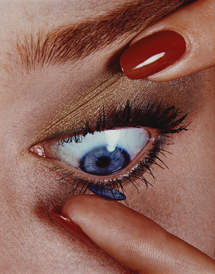 Contact Lens, New York by Irving Penn