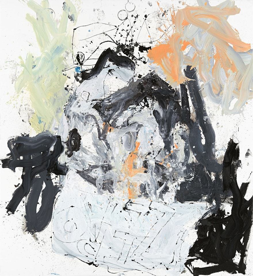 Raum licht wiln echt mehr (Rial blef well) by Georg Baselitz