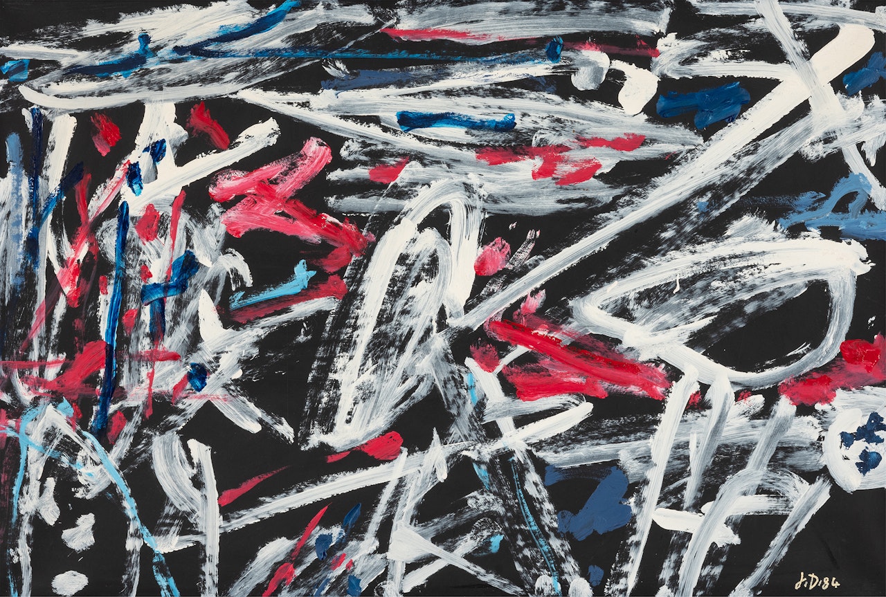 Dramatique X by Jean Dubuffet