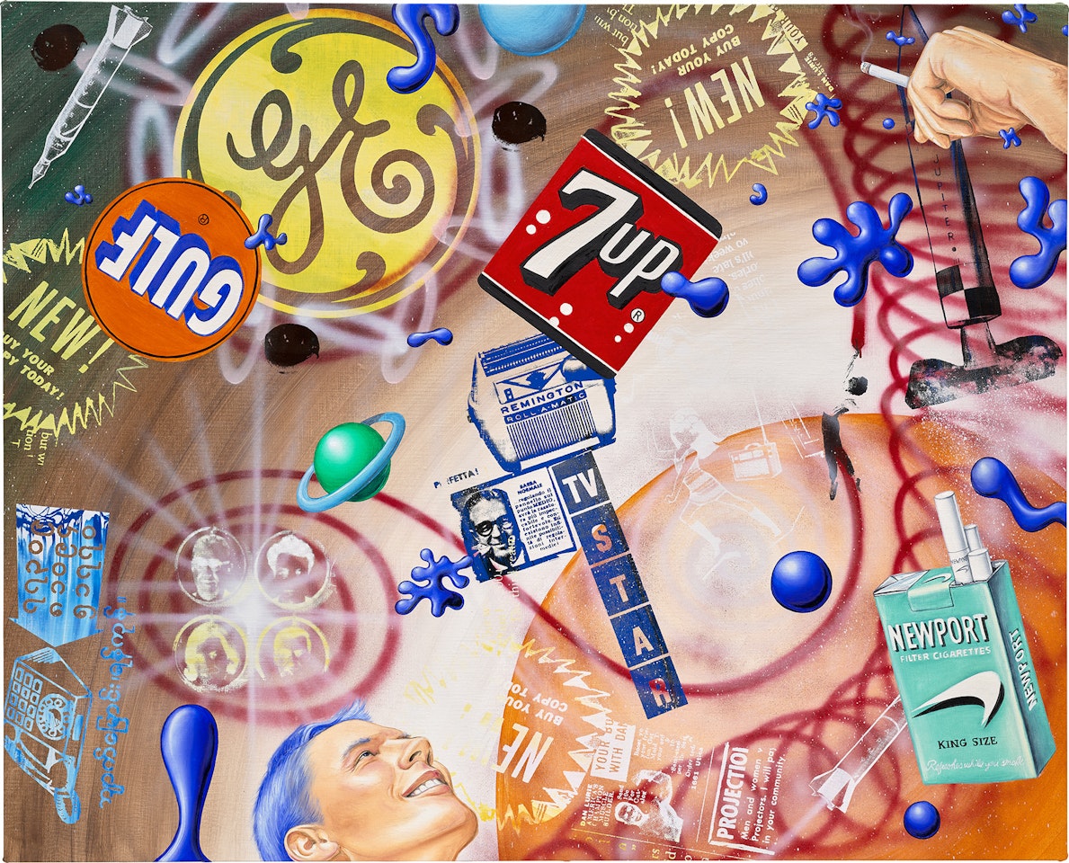 Looking Up by Kenny Scharf