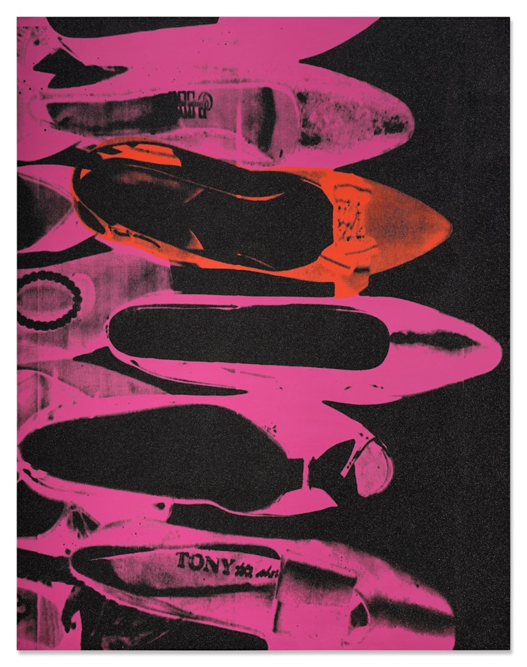 Diamond Dust Shoes by Andy Warhol