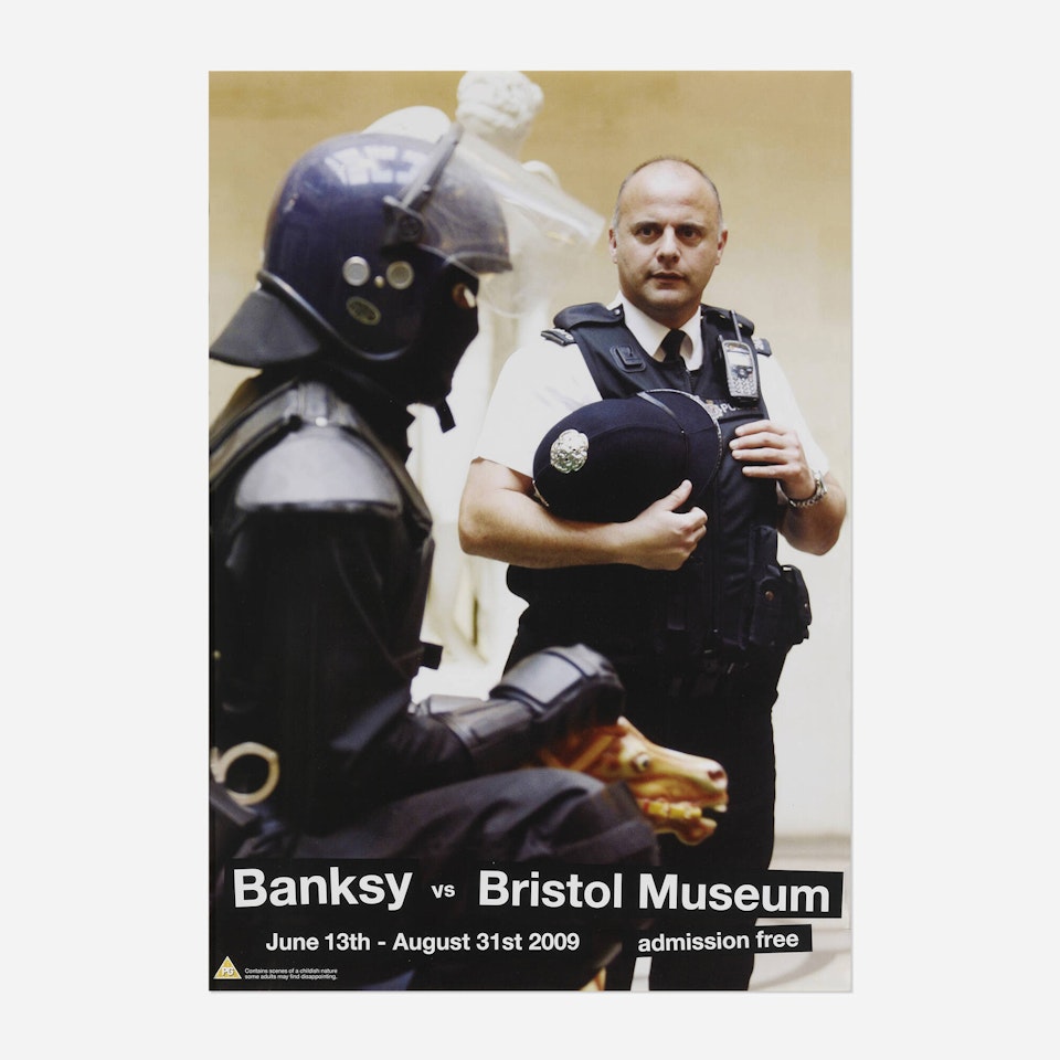 Banksy vs. Bristol Museum exhibition poster by Banksy