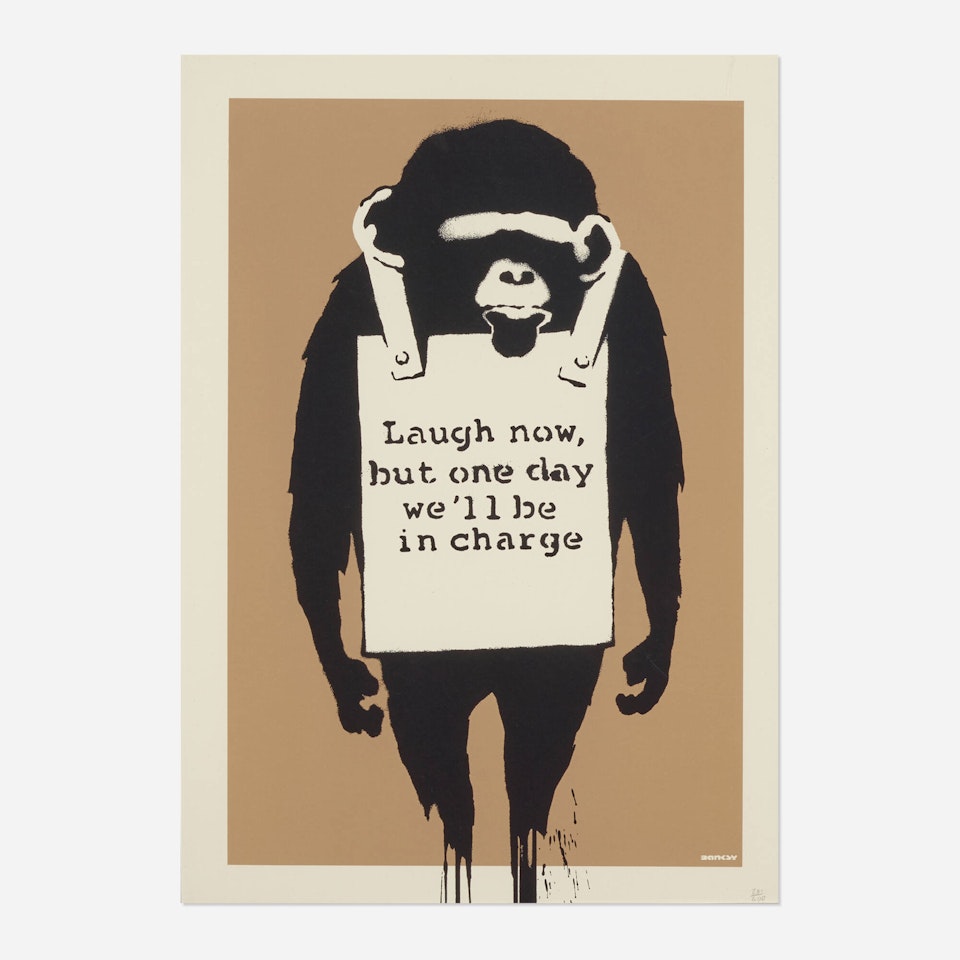 Laugh Now by Banksy