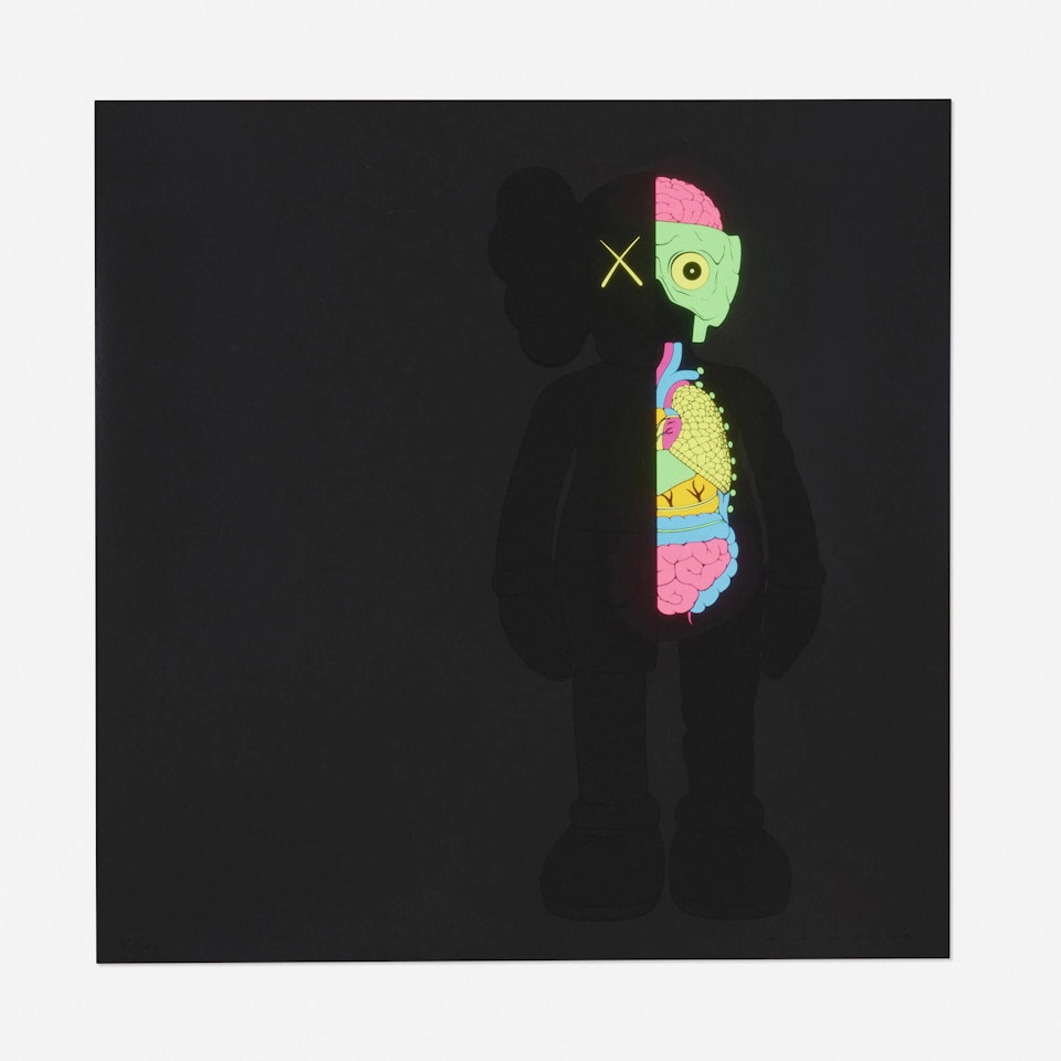 Dissected Companion (black) by Kaws