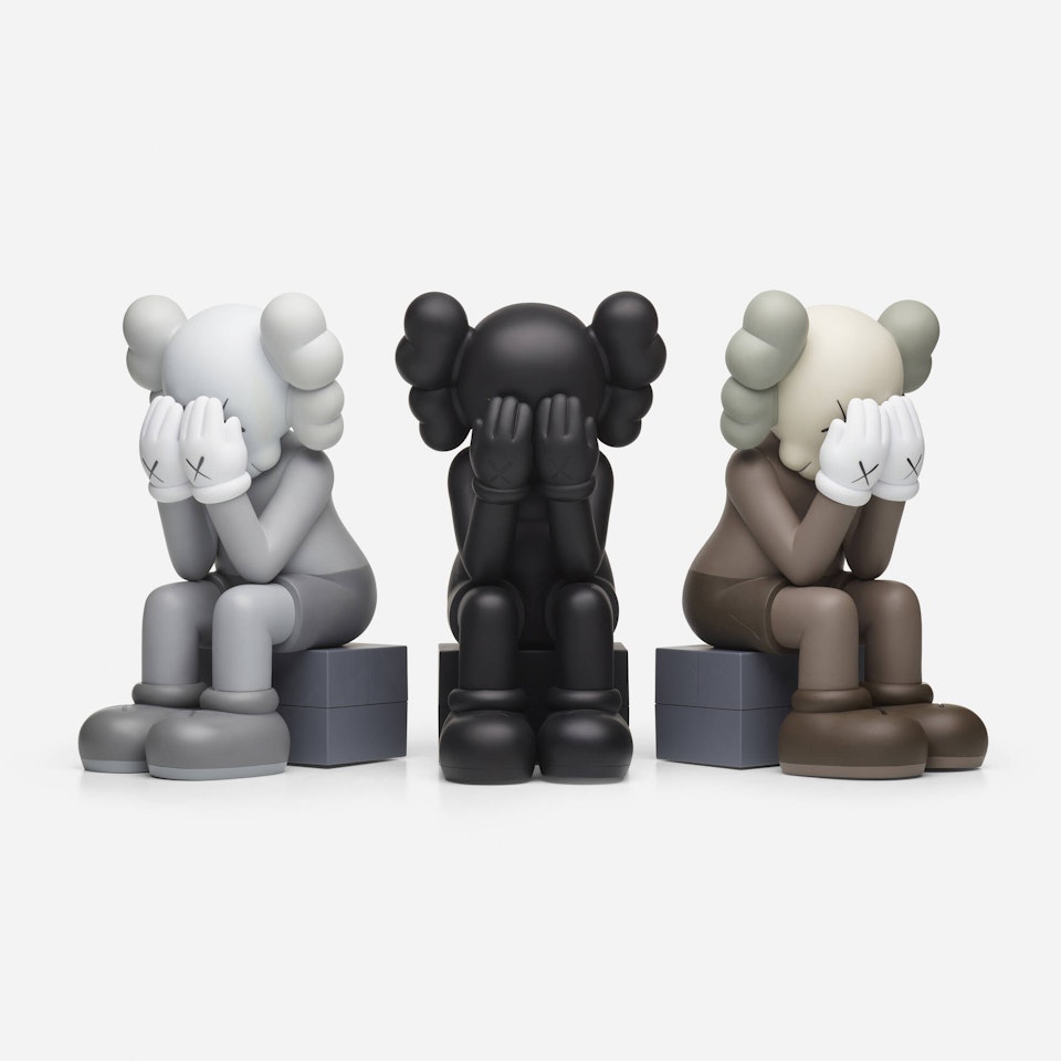 Passing Through (three works) by Kaws