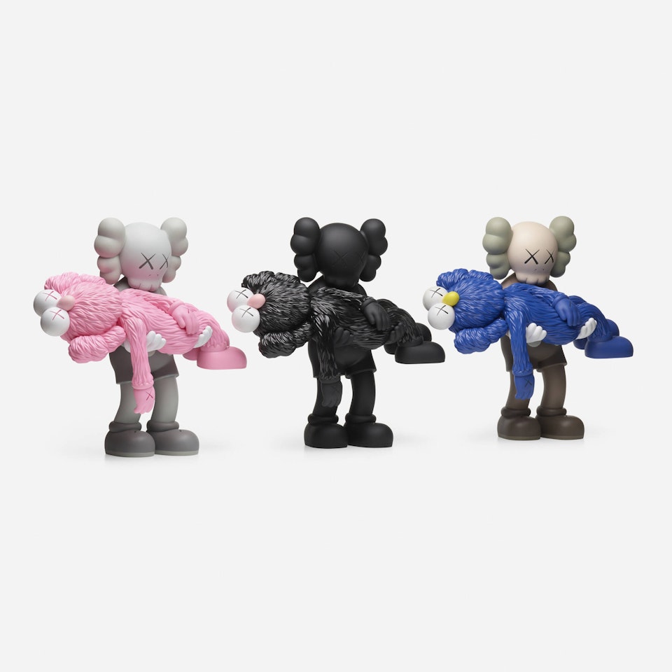 Gone (three works) by Kaws