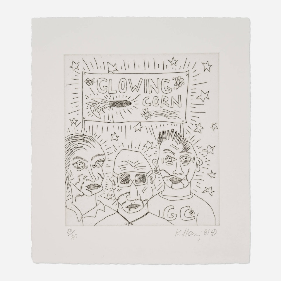 Untitled (from The Valley series) by Keith Haring