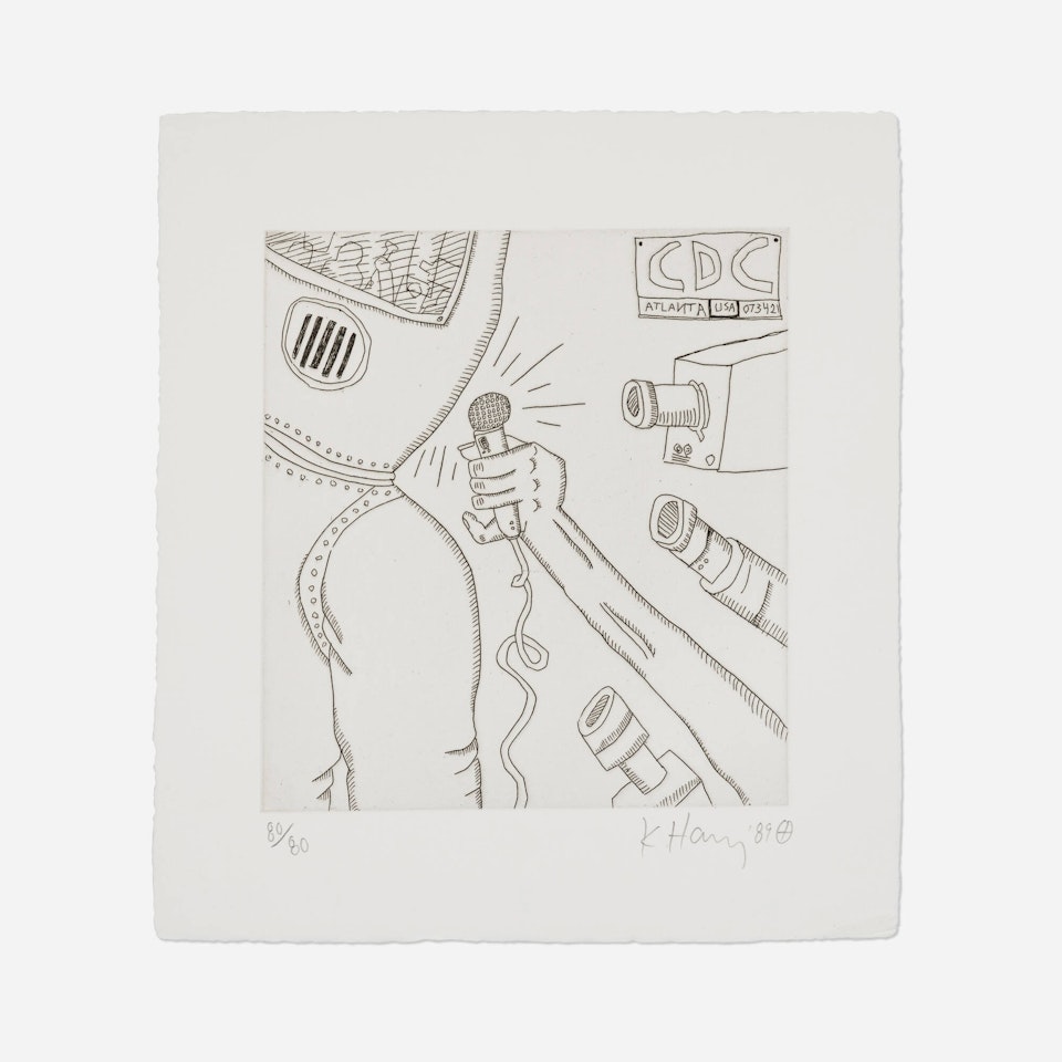 Untitled (from The Valley series) by Keith Haring
