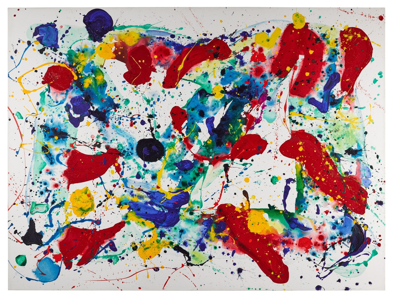 Untitled by Sam Francis