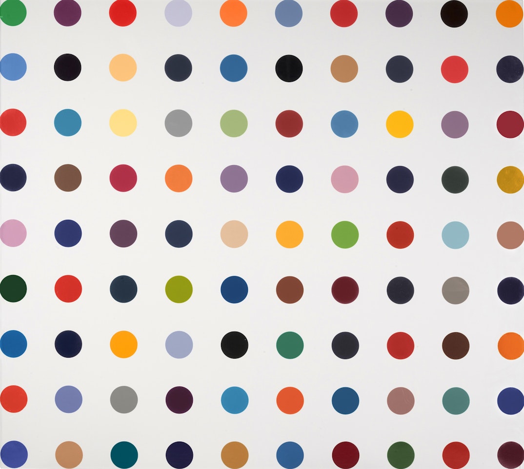 Ammonium Pentaborate by Damien Hirst