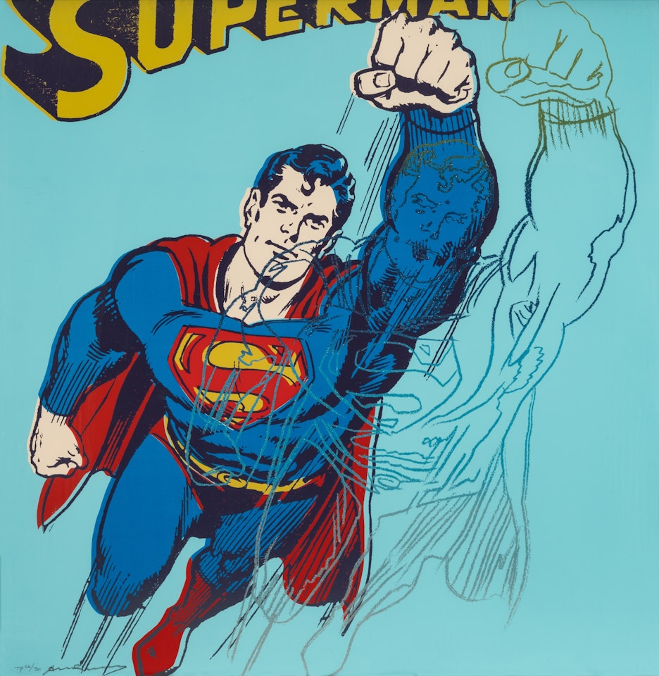 Superman, from Myths by Andy Warhol