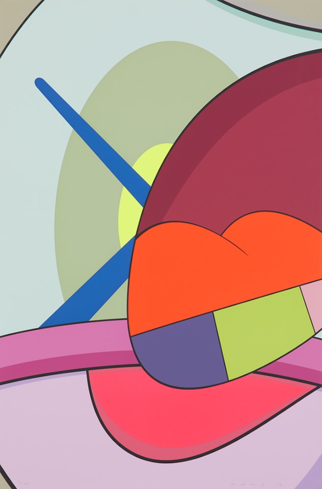 Ups and Downs: one print by Kaws