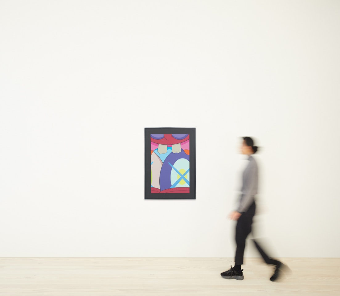Ups and Downs: one print by Kaws