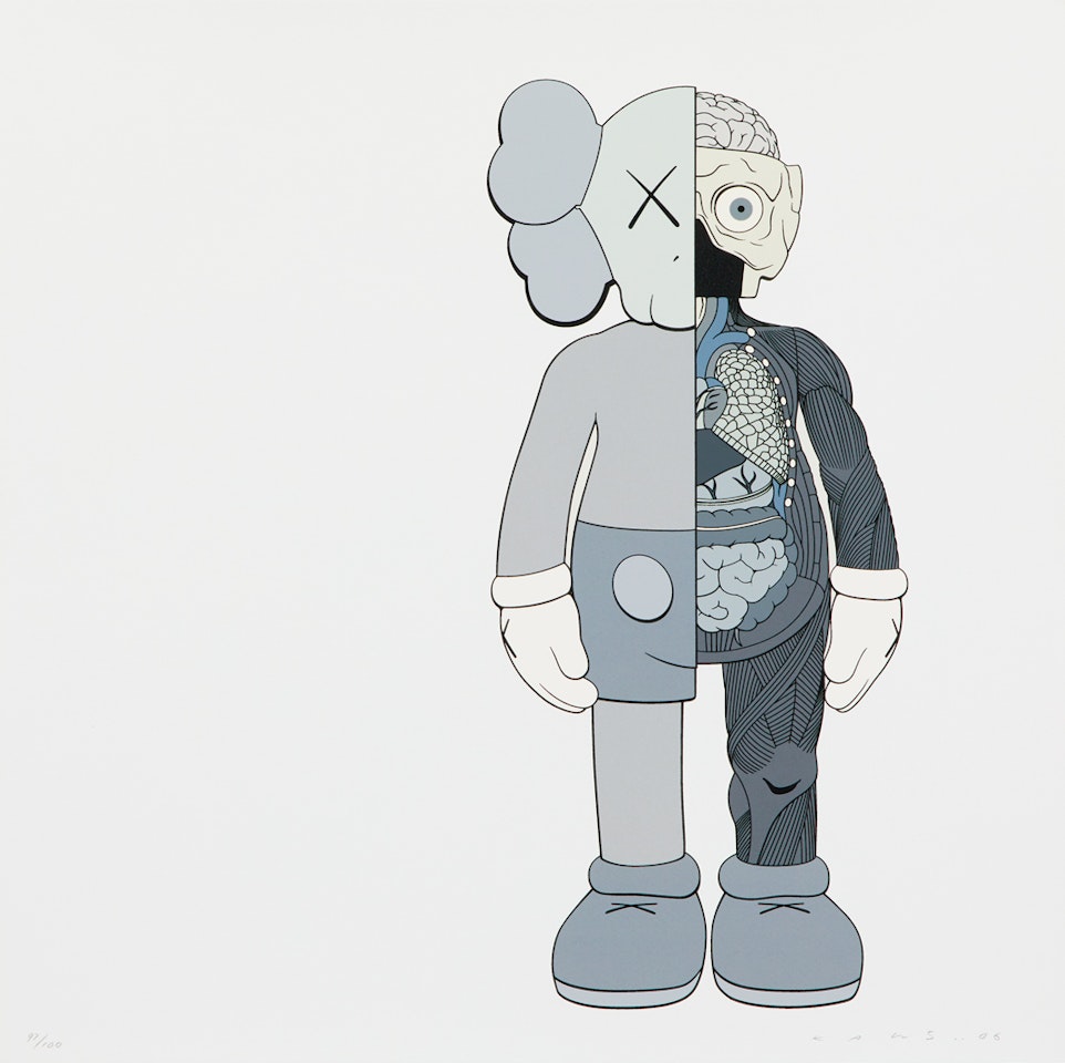 Dissected Companion (Grey) by Kaws