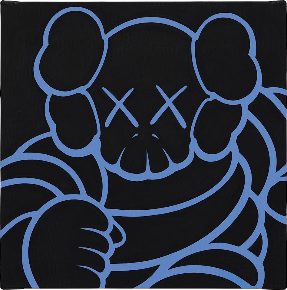 Untitled (CHUM), PACKAGE PAINTING SERIES by Kaws