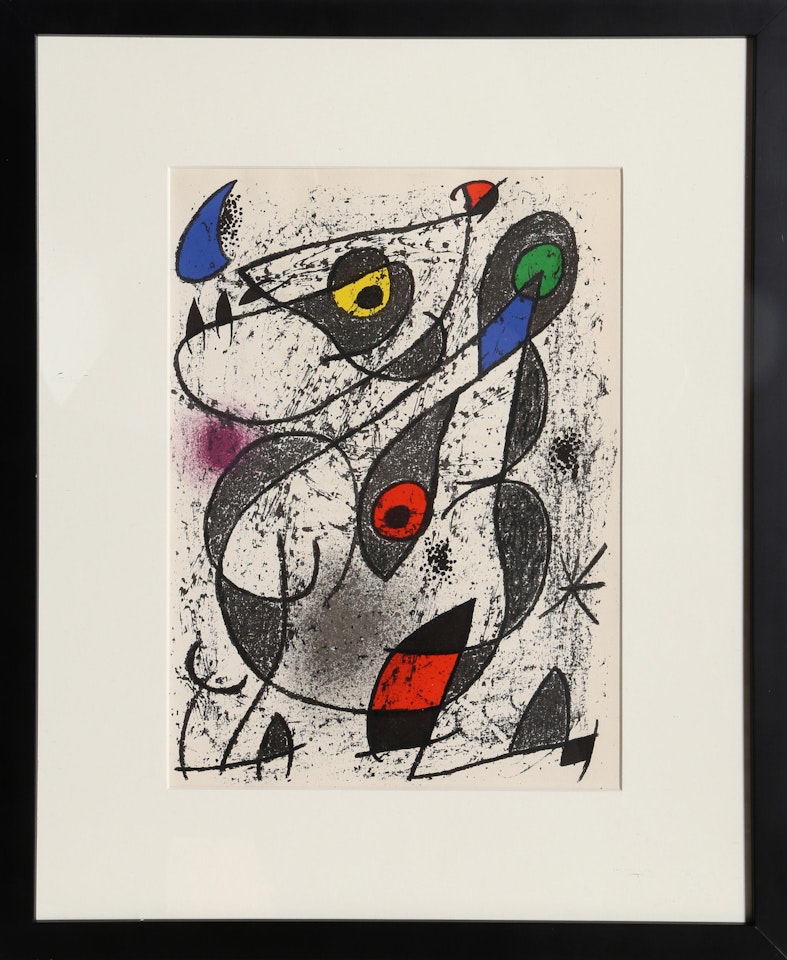 Miro a l"Encre II (Cramer 161) by Joan Miró