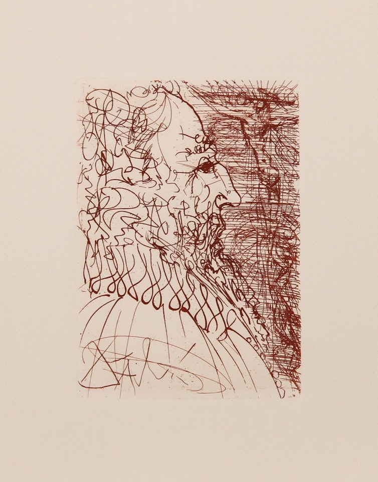 El Greco (Sepia) by Salvador Dali