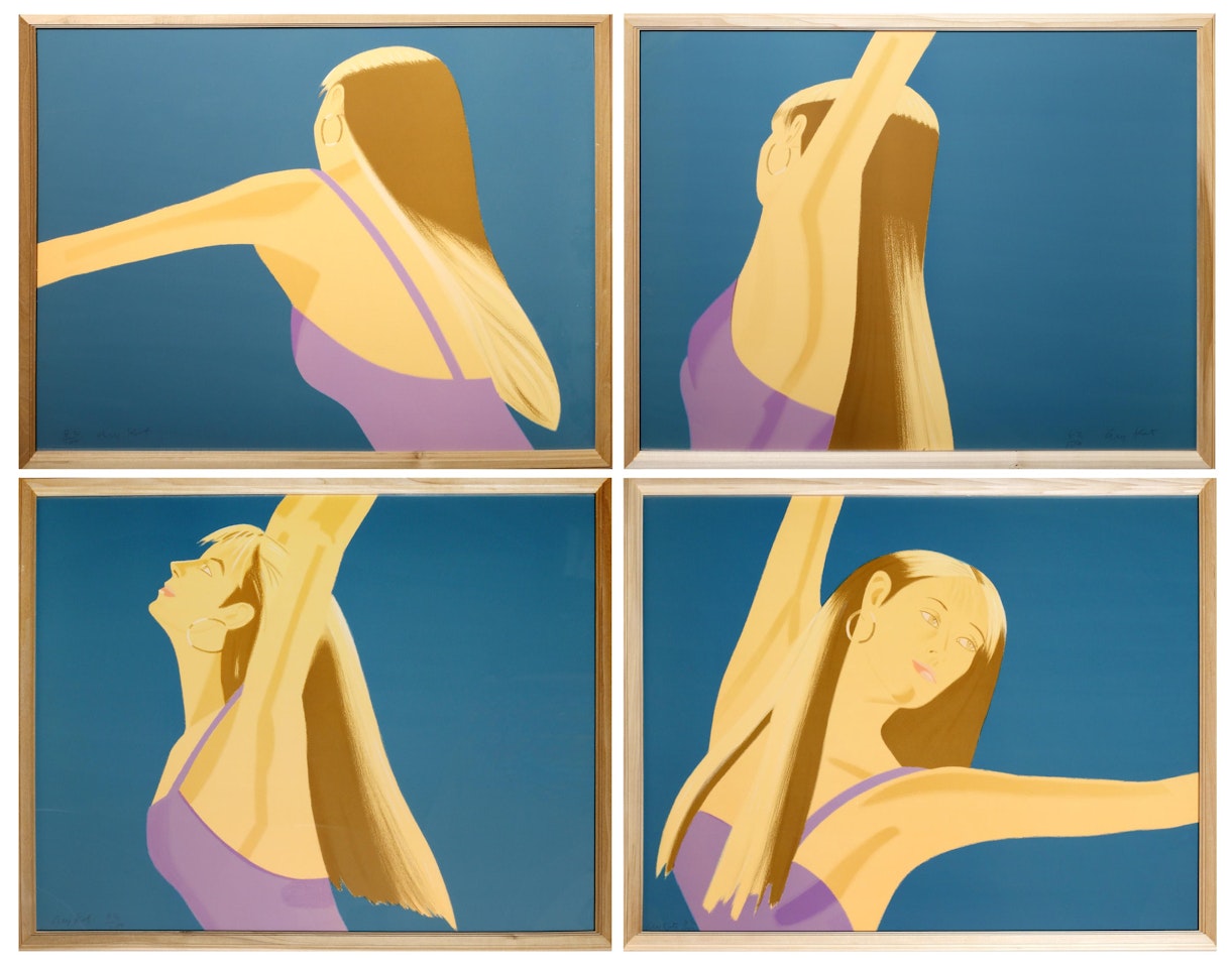 Night; William Dunas Dance (1-4) by Alex Katz