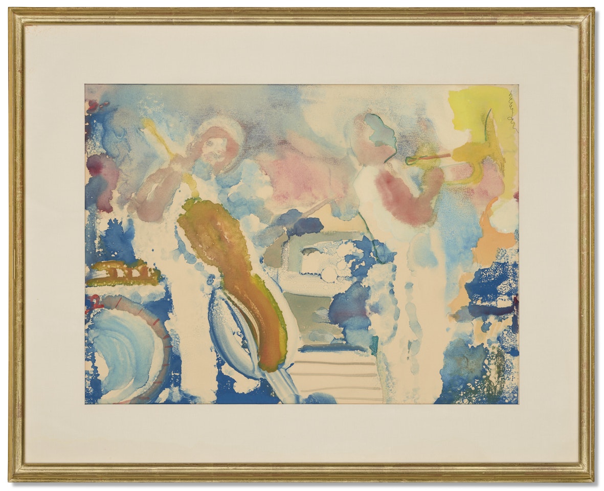 Jimmy & Ray by Romare Bearden