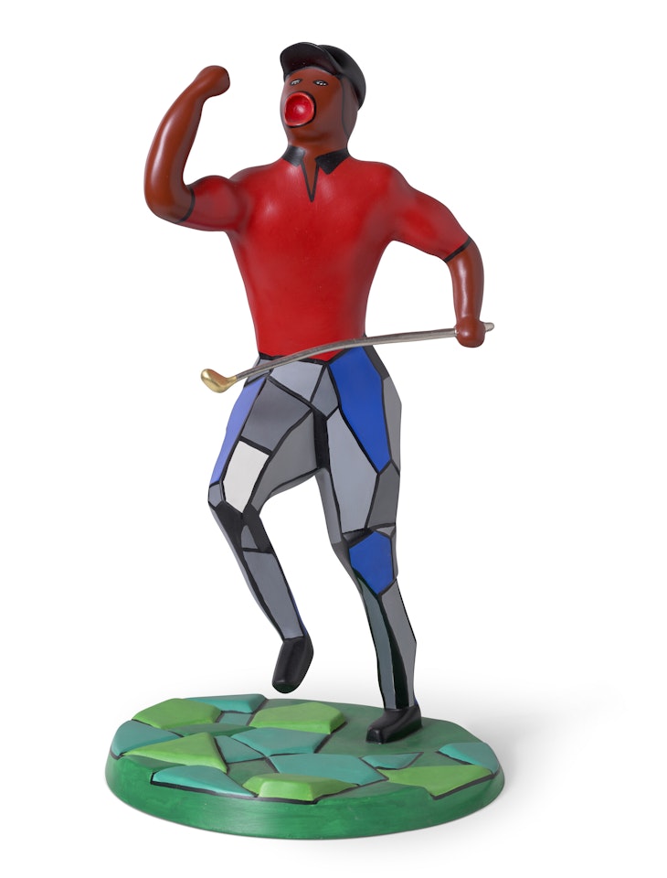 GOLF PLAYER by Niki de Saint Phalle