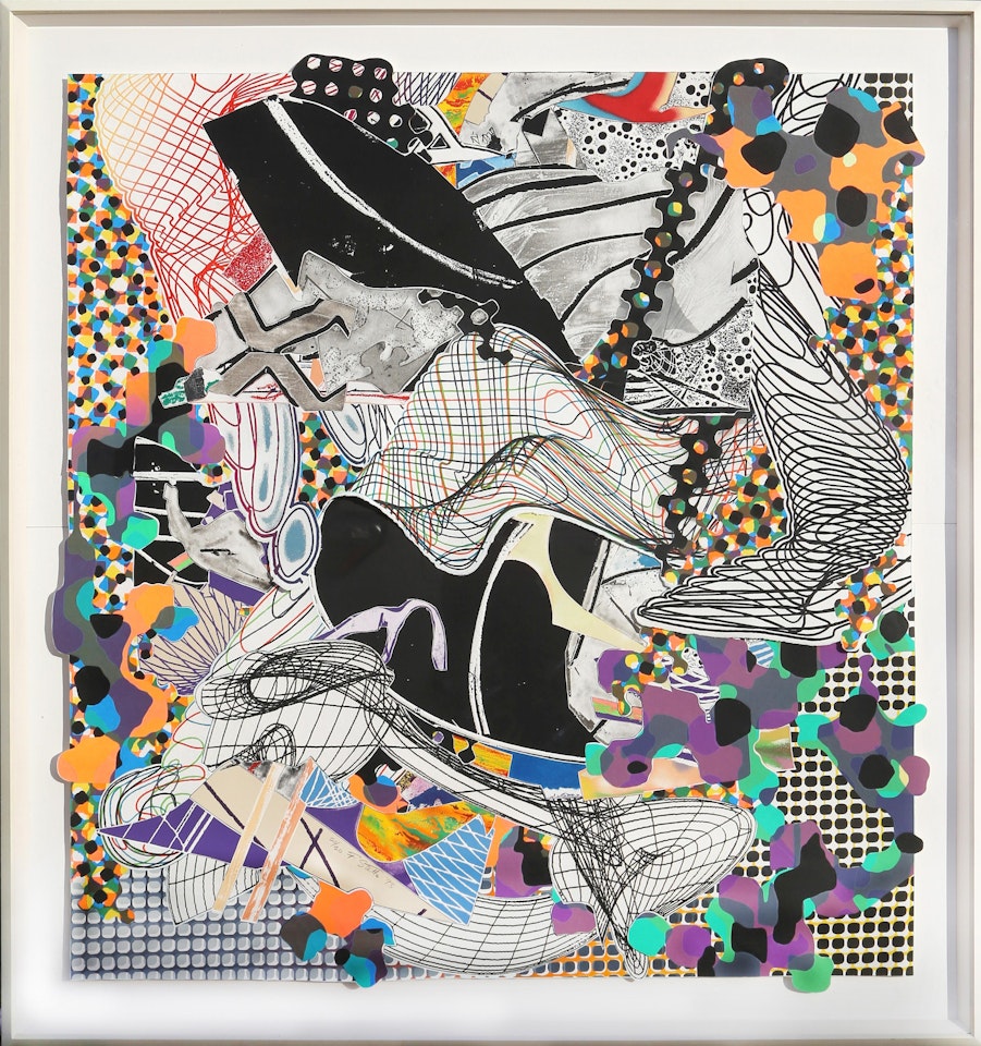 The Pequod Meets the Jeroboam: Her Story from the Moby Dick Series by Frank Stella