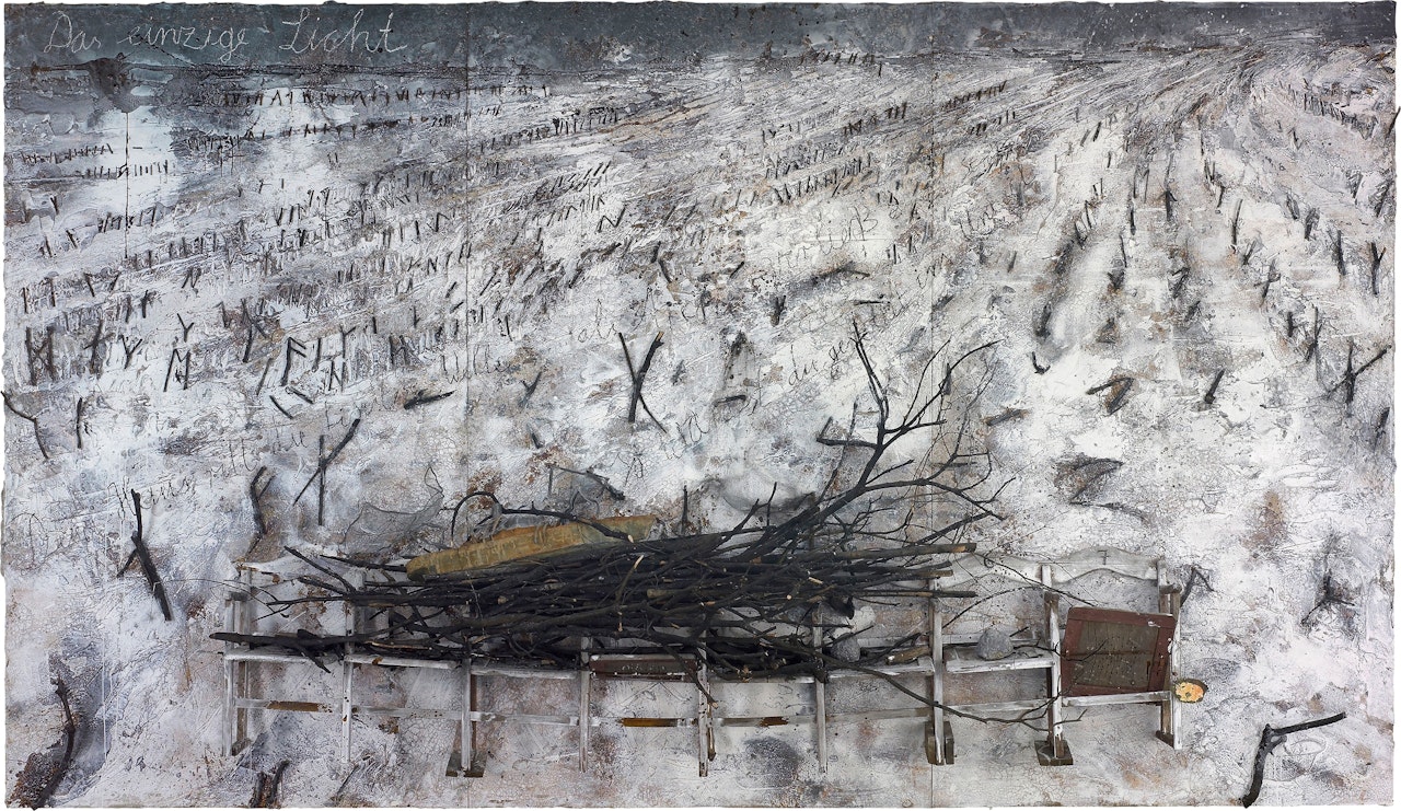 Das einzige Licht by Anselm Kiefer