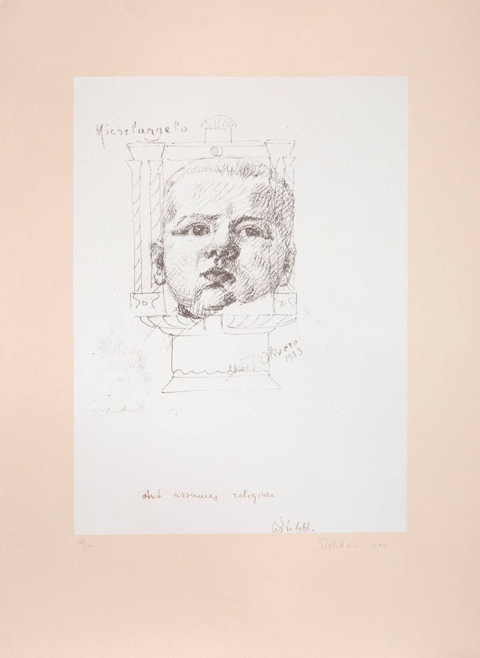 No. 5; I Am the Third by Michelangelo Pistoletto