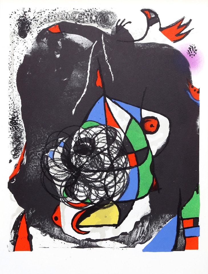 Les Revolutions Sceniques du XXe Siecle - II (Cramer 207) by Joan Miró