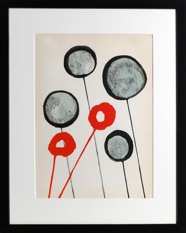 Lollipops from Derriere Le Miroir by Alexander Calder