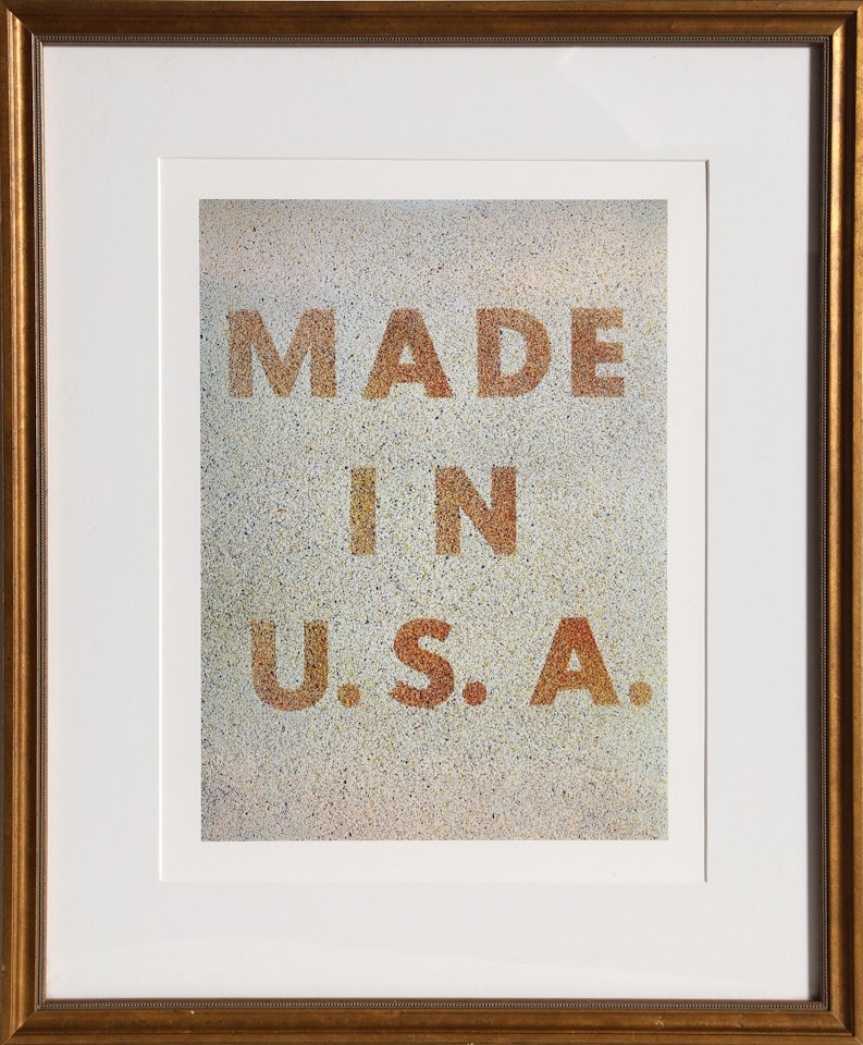 America; Her Best Product (Made in U.S.A.); Kent Bicentennial Portfolio by Ed Ruscha