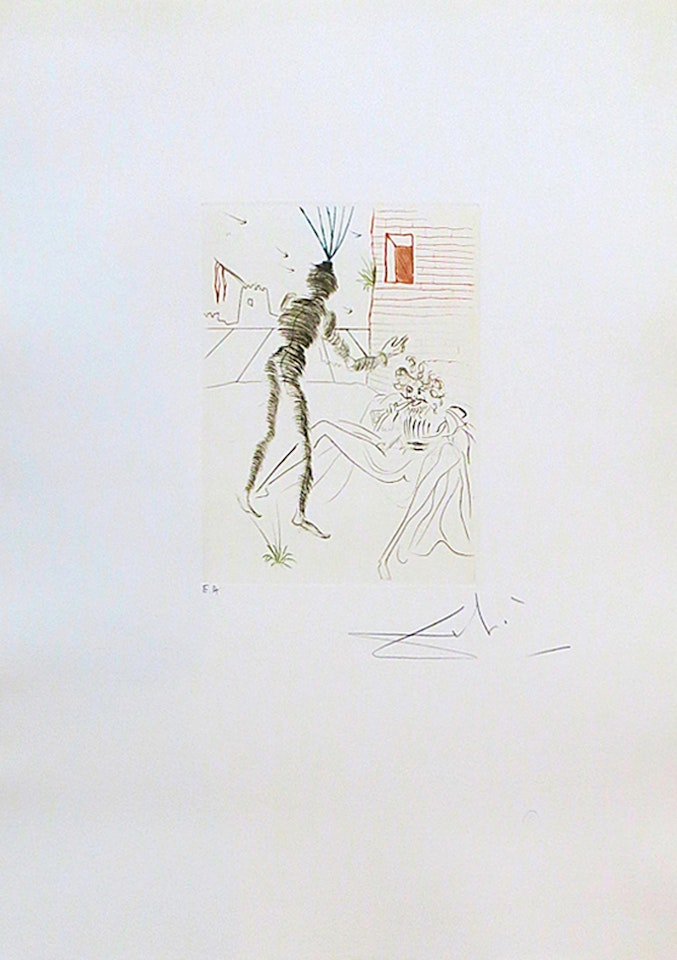 Henry V Portfolio; Shakespeare II by Salvador Dali