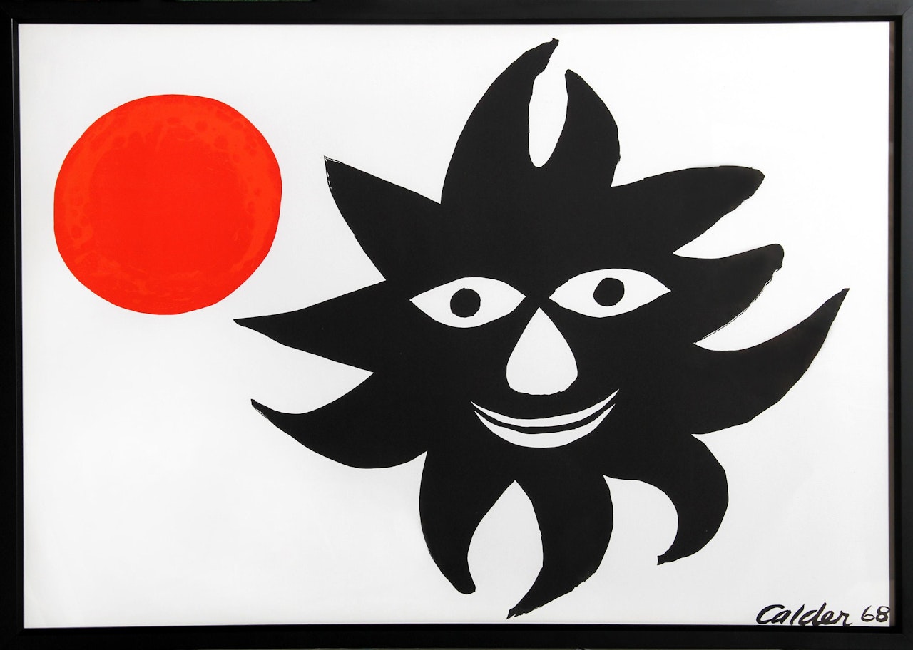 Red Sun by Alexander Calder